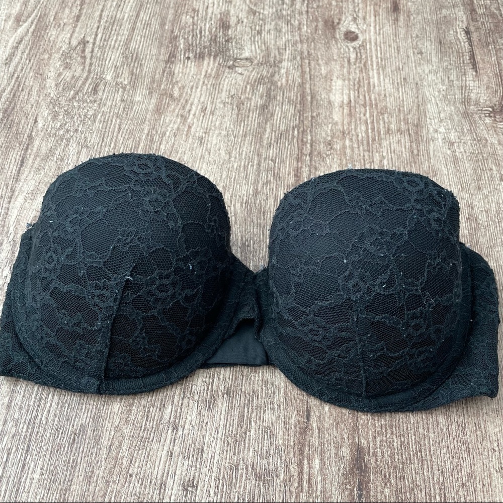 Victoria's Secret Black Lace Multiway Bra Size 34C